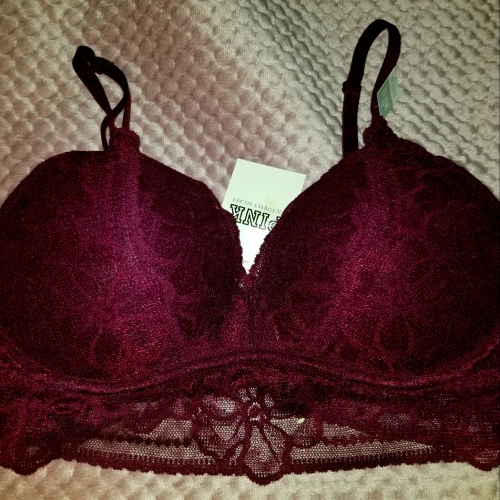 Pink Push-Up Bra